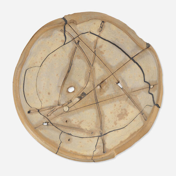 Peter Voulkos. Untitled Plate.