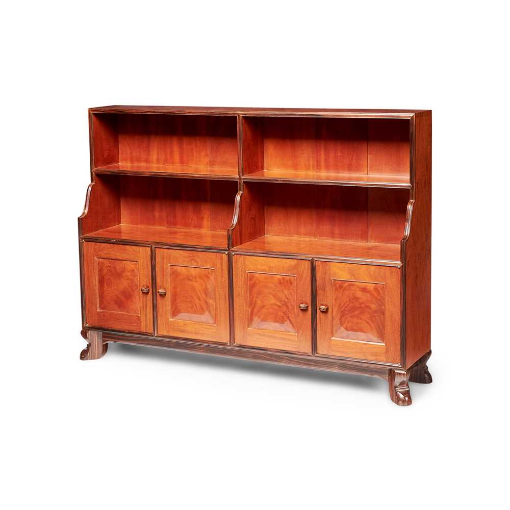 PETER WAALS (1870-1937) BOOKCASE,
