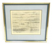 Peterdi  etching ''Sea Marshes