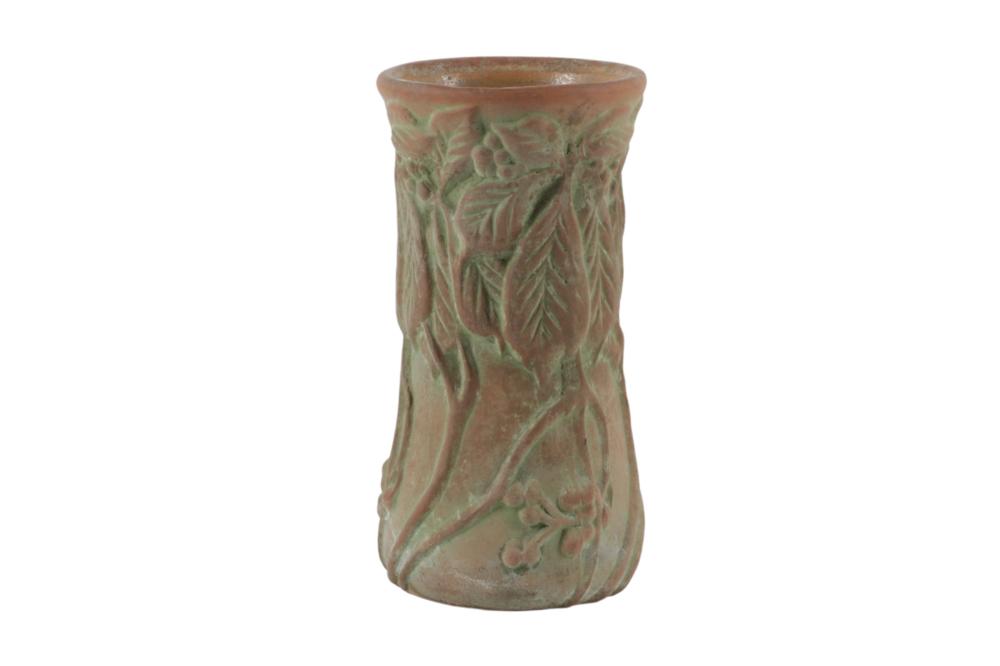 PETERS & REED MOSS AZTEC VASE, VASE