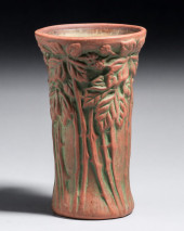 PETERS & REED MOSS AZTEC VASE