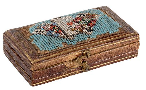 PETIT POINT (3 PLAYING CARDS) AND