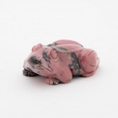 PETITE CARVED PINK & BLACK HAR