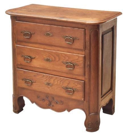 PETITE FRENCH PROVINCIAL OAK