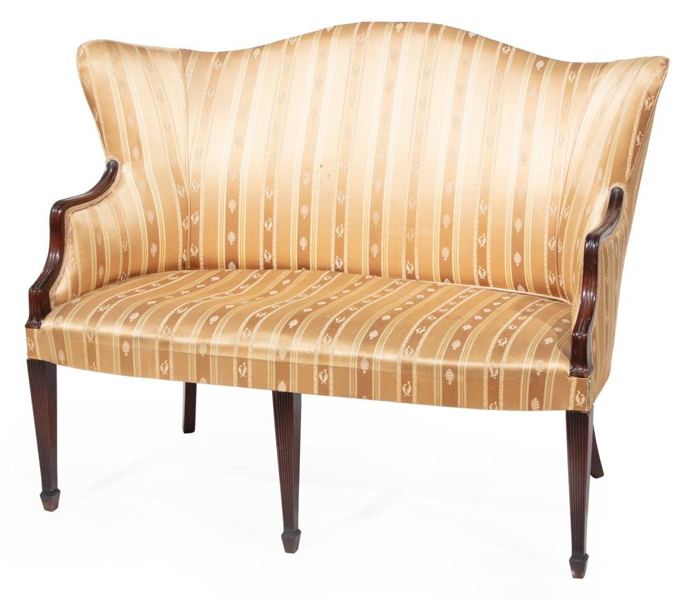 PETITE HEPPLEWHITE-STYLE CARVED