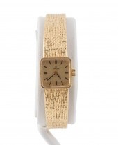 PETITE LADIES OMEGA 18K YELLOW