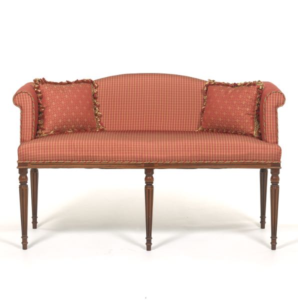 PETITE UPHOLSTERED SETTEE 30 ½"H