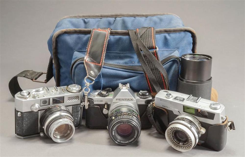 PETRI 7S, PENTAX MG AND AIRES
