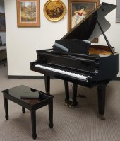 PETROF EBONIZED BABY GRAND PIA