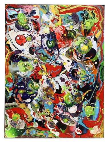 PETRONELLA GREER (B.1945) PAINTING,
