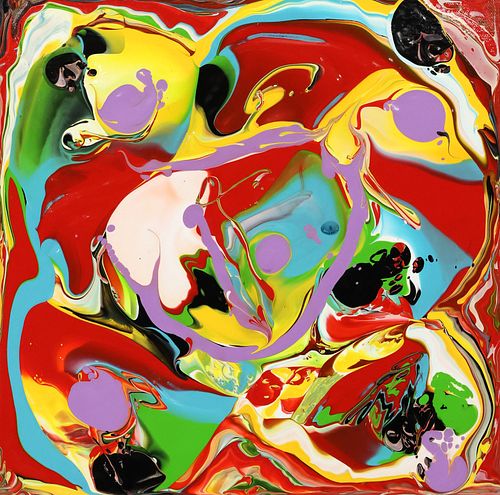 PETRONELLA GREER (B.1945) PAINTING,
