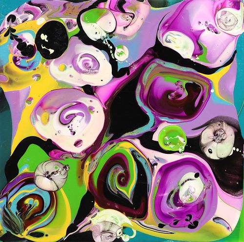 PETRONELLA GREER (B.1945) PAINTING,