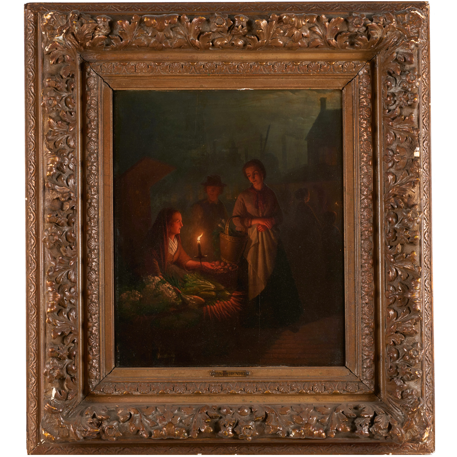 PETRUS VAN SCHENDEL (SCHOOL), OIL