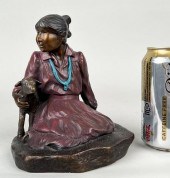 PETTIGREW, "GIRL WITH LAMB" BR