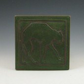 Pewabic matte green Arts & Cra