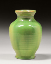 PEWABIC POTTERY IRIDESCENT LIM