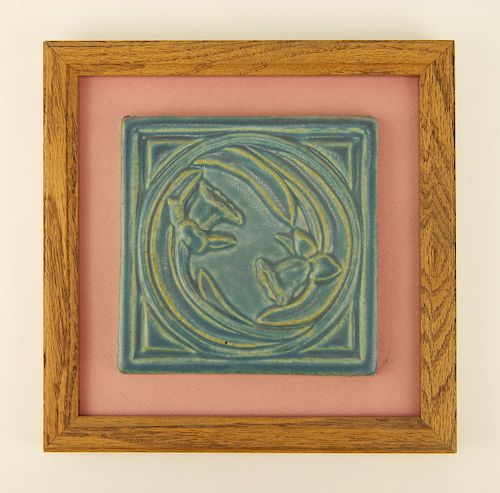 PEWABIC POTTERY TILEPewabic Pottery