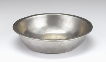 Pewter basin    john bassett, new
