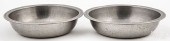 PEWTER BASINSPair of Graham &
