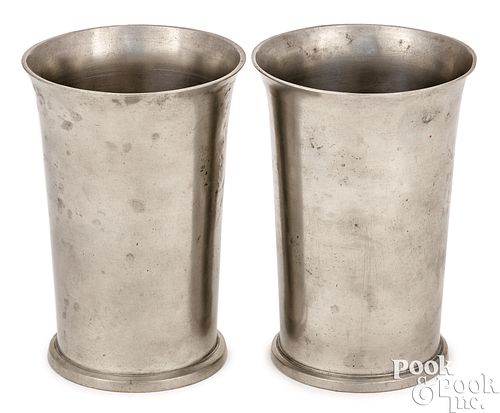 PEWTER BEAKERS BY JOSEPH