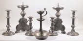 PEWTER CANDLES AND LANTERNS Lo