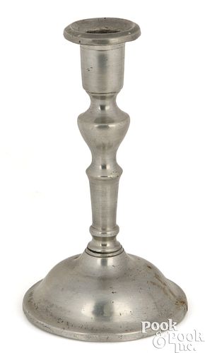 PEWTER CANDLESTICK BY ARCHER