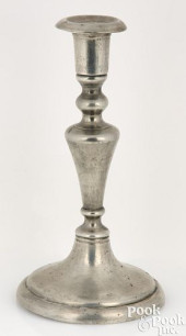 PEWTER CANDLESTICK BY TIMOTHY