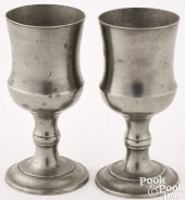 PEWTER CHALICES BY SAMUEL DANF