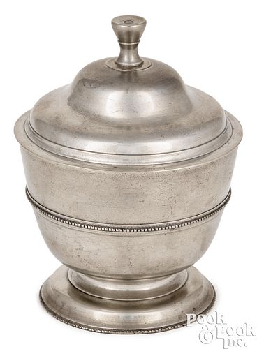 PEWTER CIBORIUM BY WILLIAM
