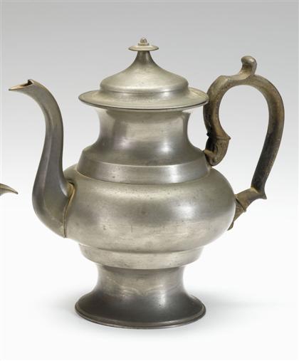 Pewter coffee pot    robert