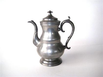 Pewter coffeepot    boardman   
