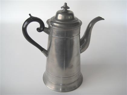Pewter coffeepot    william calder,
