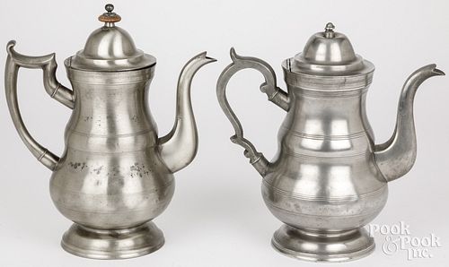 PEWTER COFFEEPOTS, BOARDMAN &AMP;