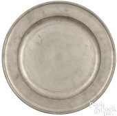 PEWTER DISH BY NATHANIEL AUSTI