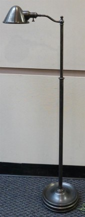 PEWTER FINISH ADJUSTABLE FLOOR