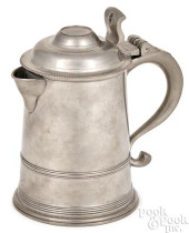 PEWTER FLAGON BY PARKS BOYD<br