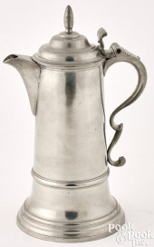 PEWTER FLAGON BY THOMAS BOARDM