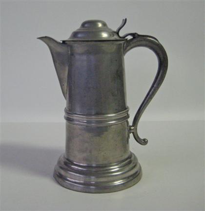 Pewter flagon    roswell gleason