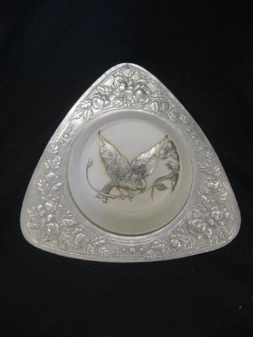 Pewter & Frosted Crystal Dresser