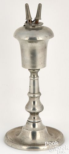 PEWTER LAMP BY ENDICOTT AND