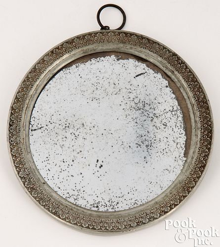 PEWTER MIRROR BY BABBITT &AMP;