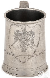 PEWTER MUG BY THOMAS BOARDMAN<