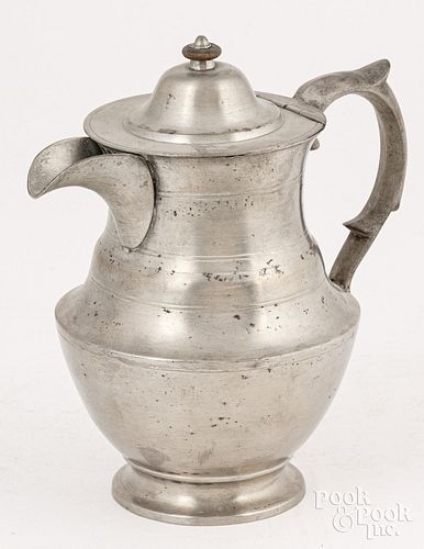 PEWTER PITCHER, CA. 1830George