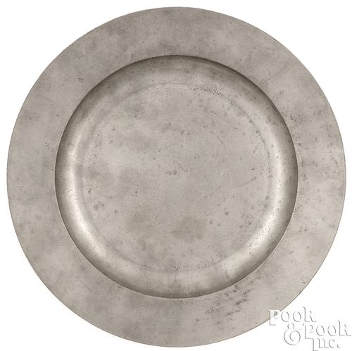 PEWTER PLATE BY JOHN &AMP; THOMAS