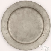 PEWTER PLATE BY PARKS BOYD<br>