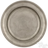 PEWTER PLATE BY PETER KIRBY<br