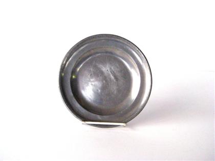 Pewter plate    john danforth,