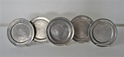 Pewter plate    joseph