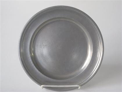 Pewter plate    william calder(
