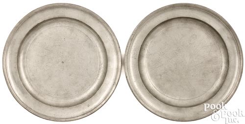 PEWTER PLATES BY GERSHOM